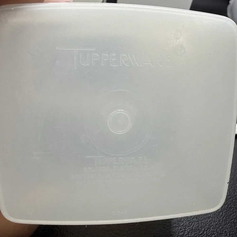 Vintage Tupperware Modular Mates Pantry Storage Container Lot 4 Frosted USA